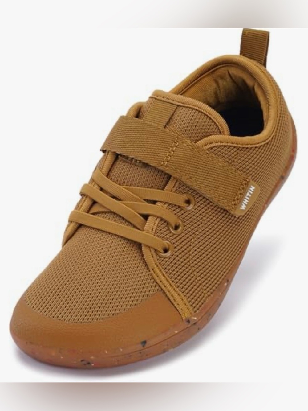 WHITIN Kids Lightweight Sneakers in Tan Brown, Sz, US2, EU. 33, Gently Used.